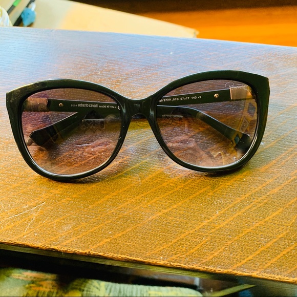 Robert Cavalli Jabbah 872S 01B Sunglasses 😎 EUC - Picture 9 of 10